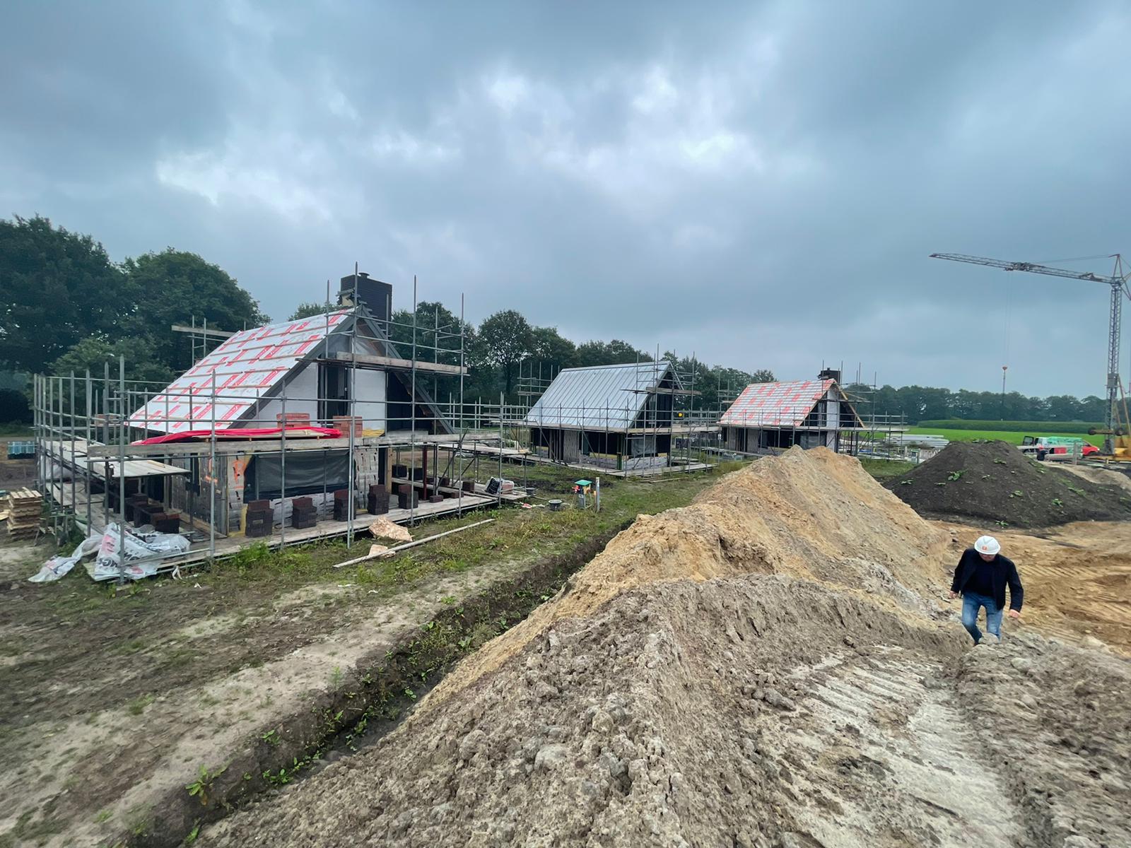 Voortgang bouw Landal Drentse Lagune