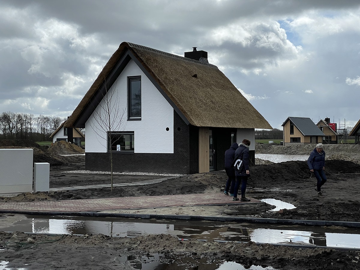 Voortgang bouw Landal Drentse Lagune