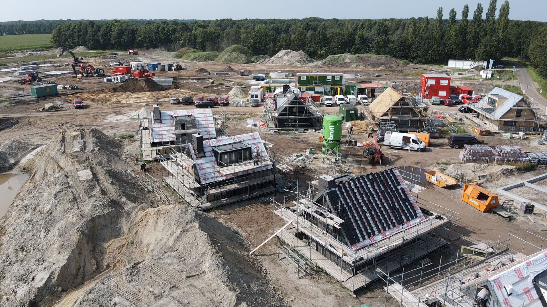 Voortgang bouw Drentse Lagune