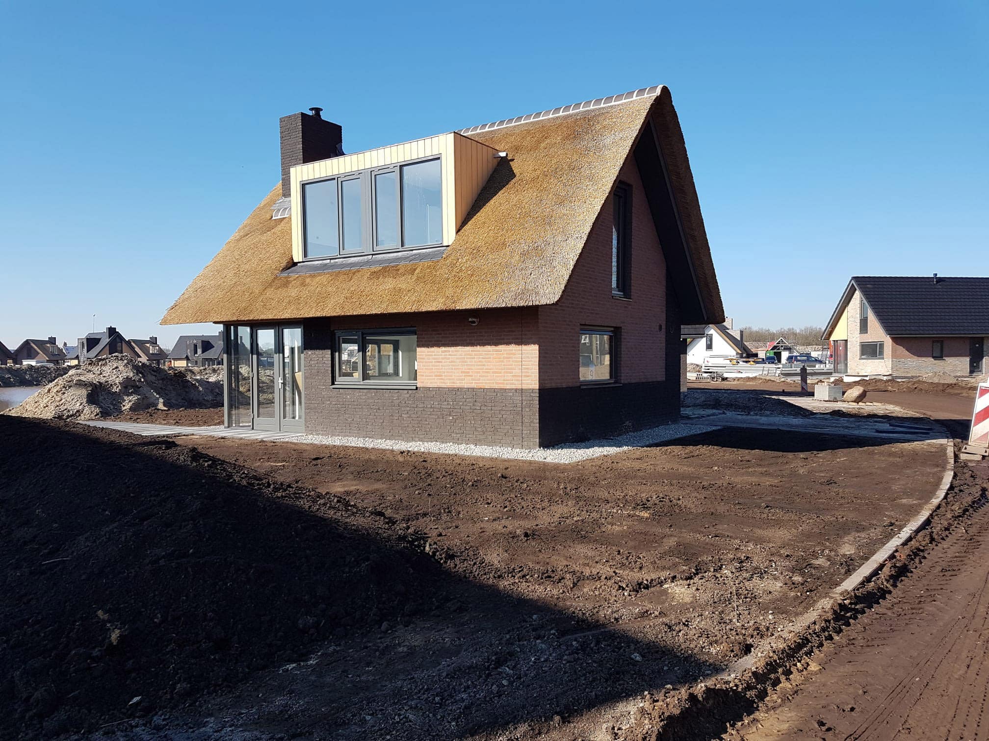 Voortgang bouw Landal Drentse Lagune