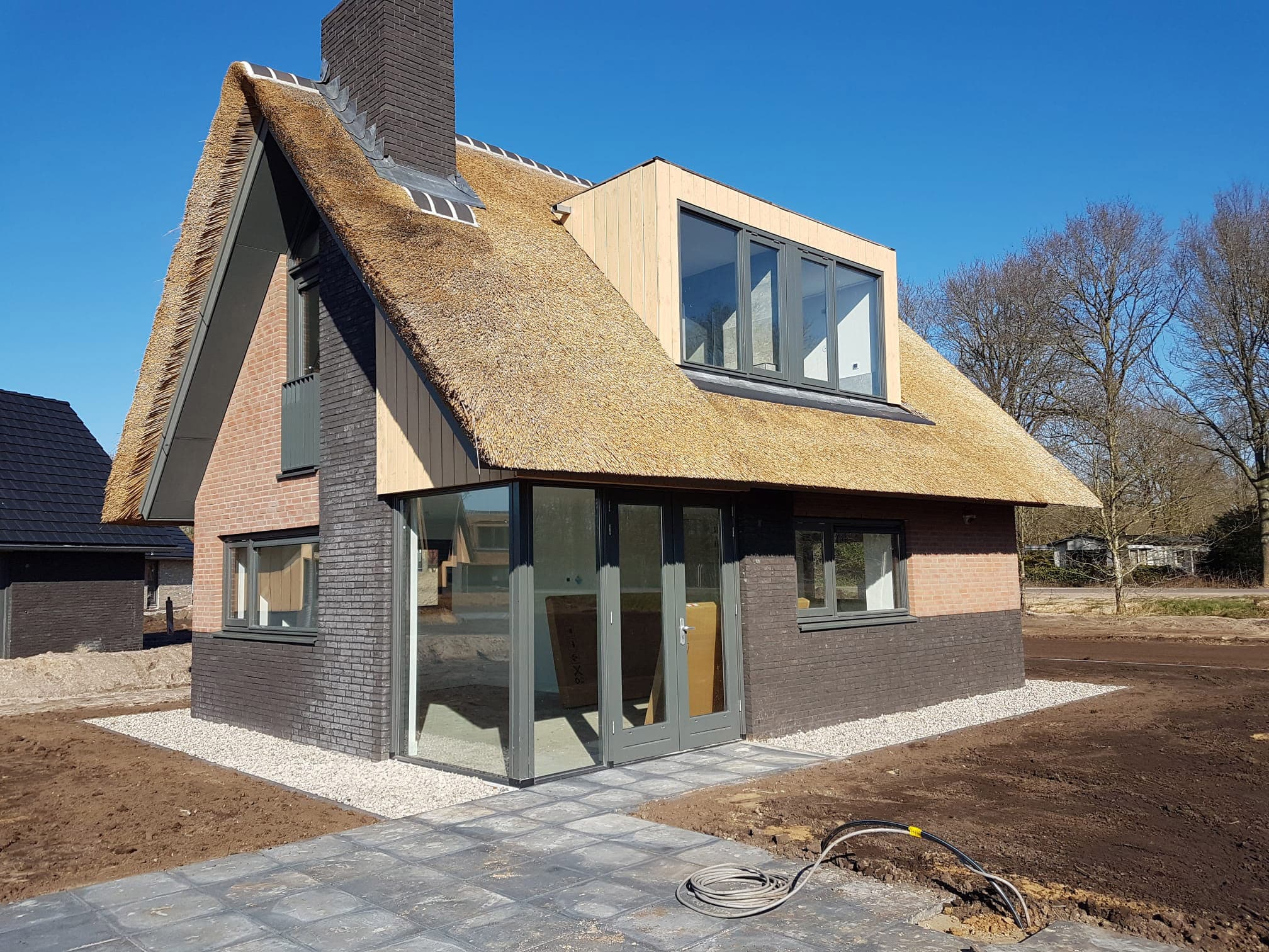 Voortgang bouw Landal Drentse Lagune