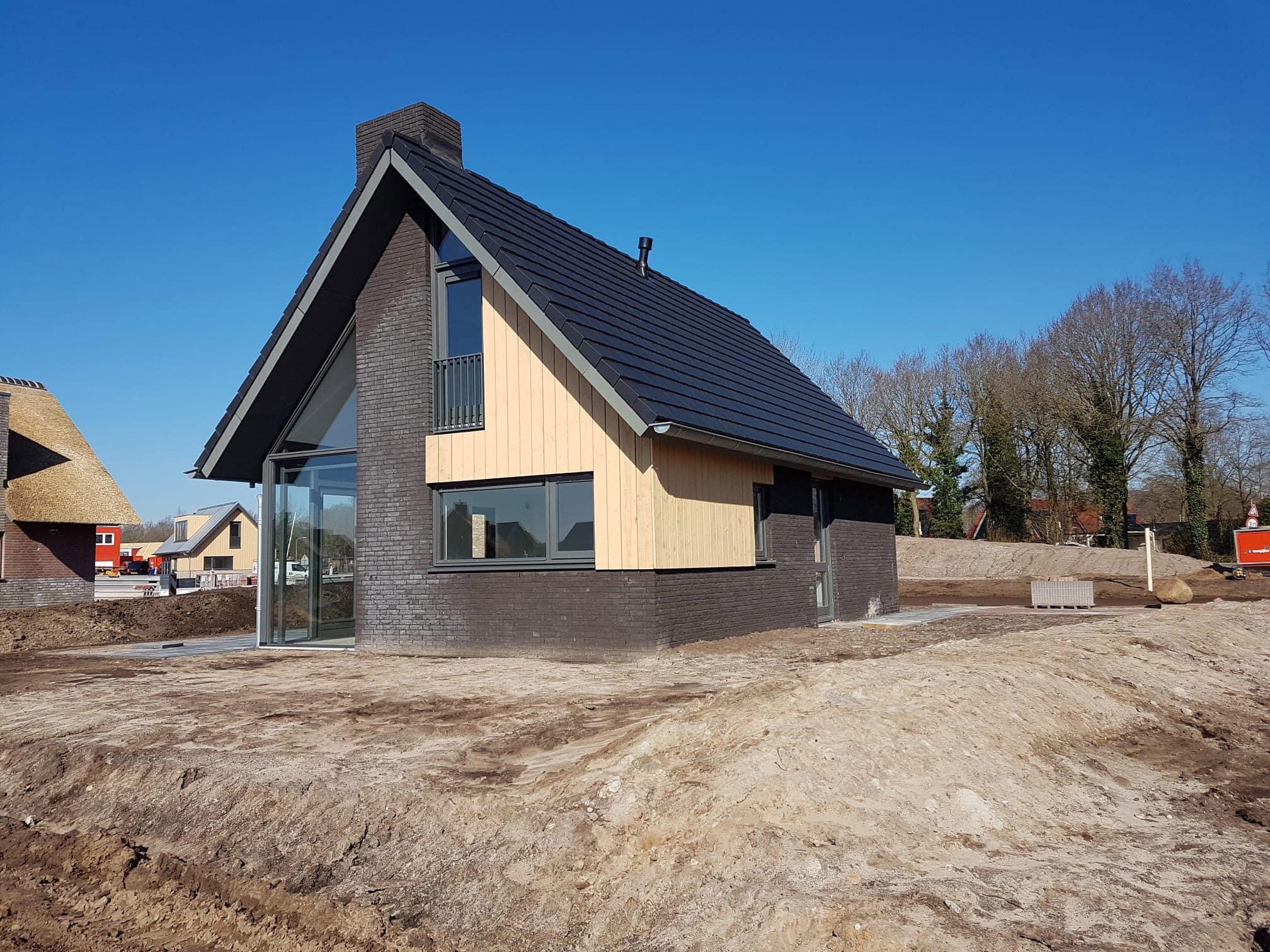 Voortgang bouw Landal Drentse Lagune