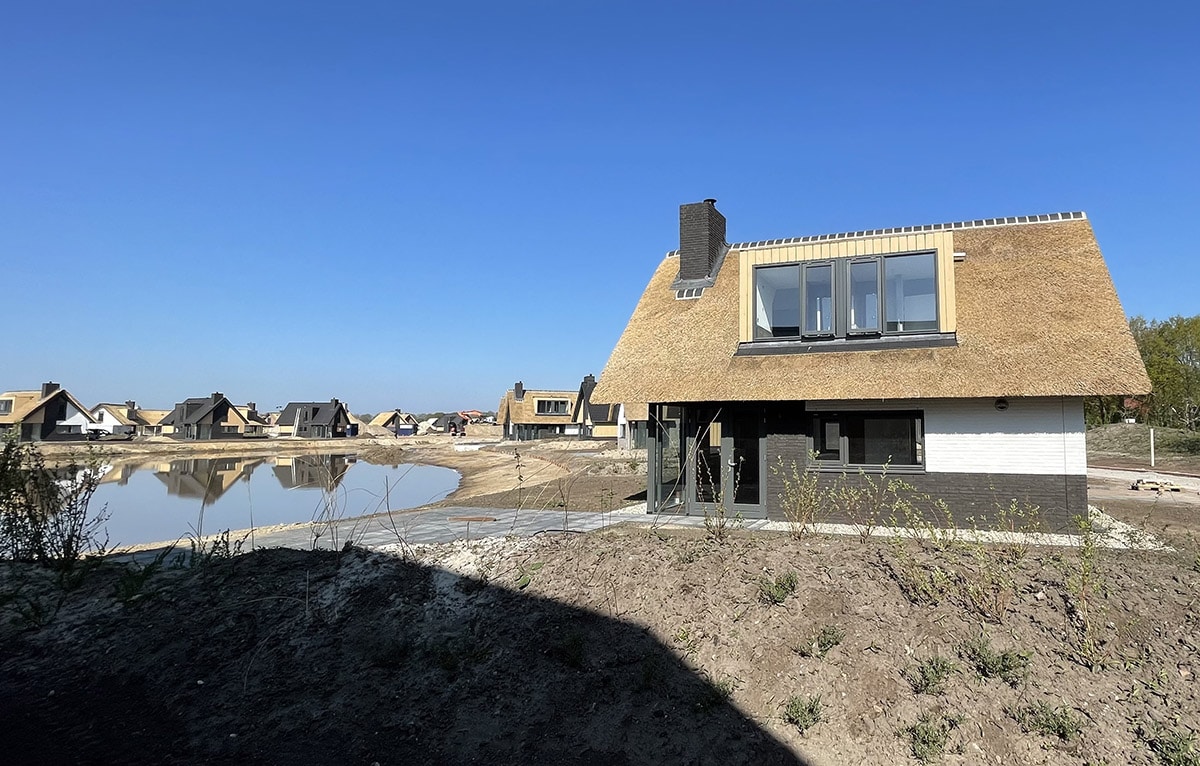 Voortgang bouw Landal Drentse Lagune