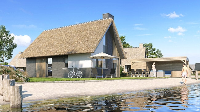 Landal Drentse Lagune - Recreatiewoning kopen - 6 Persoons Extra Luxe Wellness Woning